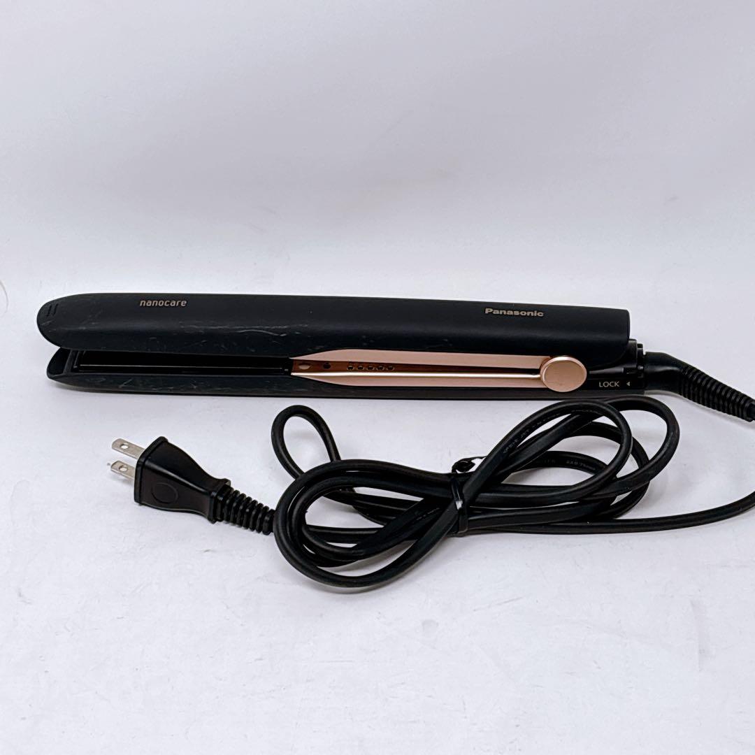ヘアアイロン パナソニック ナノケア EH-HS0E-K ストレートアイロン 黒