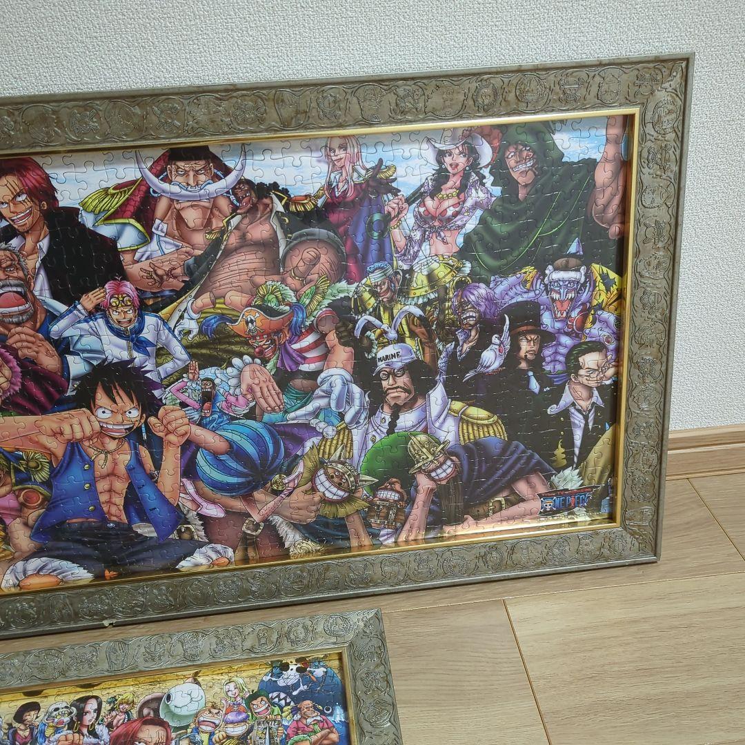 ワンピース　ジグソーパズル完成品中古