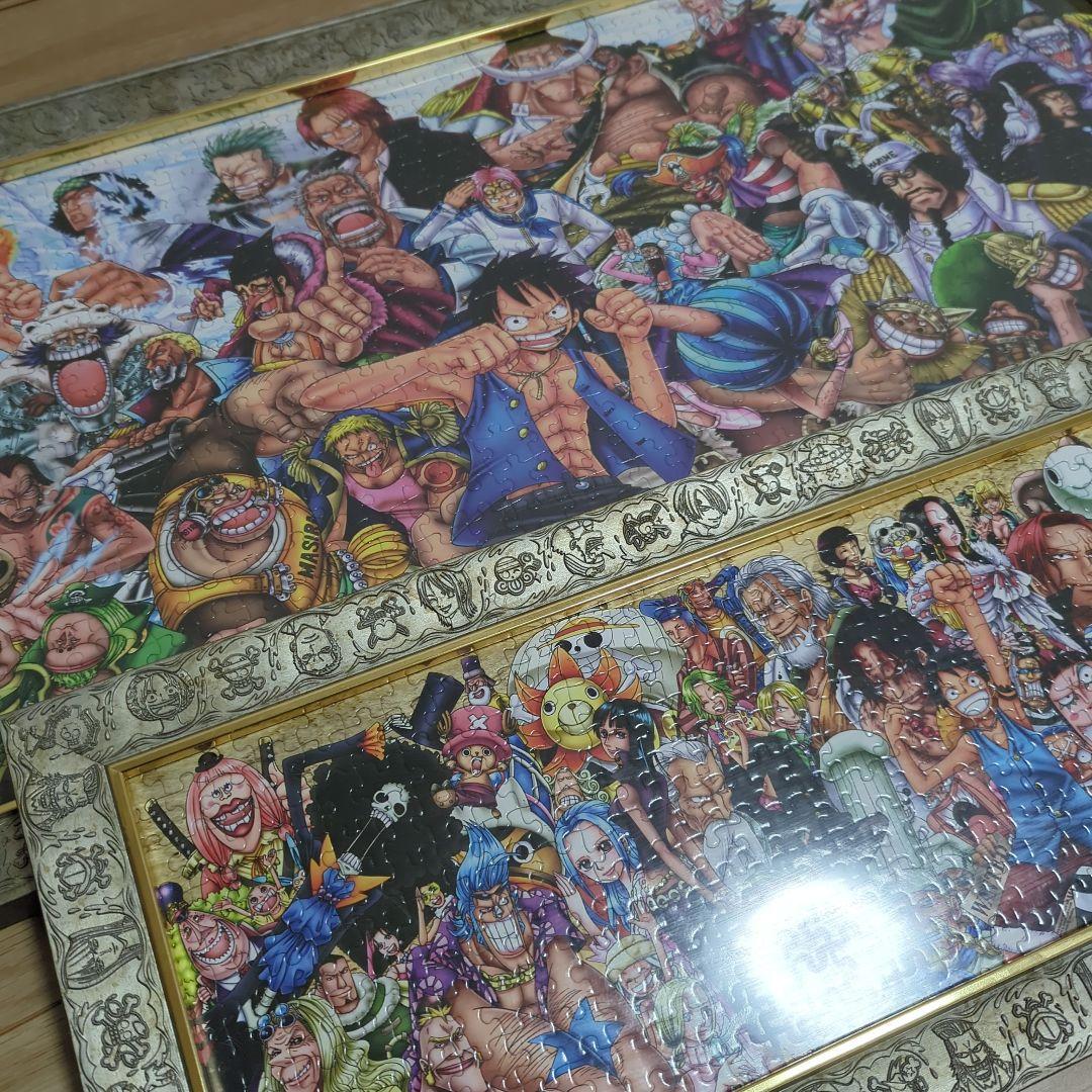 ワンピース　ジグソーパズル完成品中古