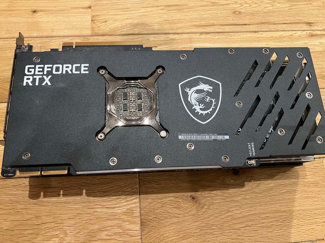 グラフィックボード・グラボ・ビデオカード RTX3090ti 24 GB MSI GAMING X TRIO