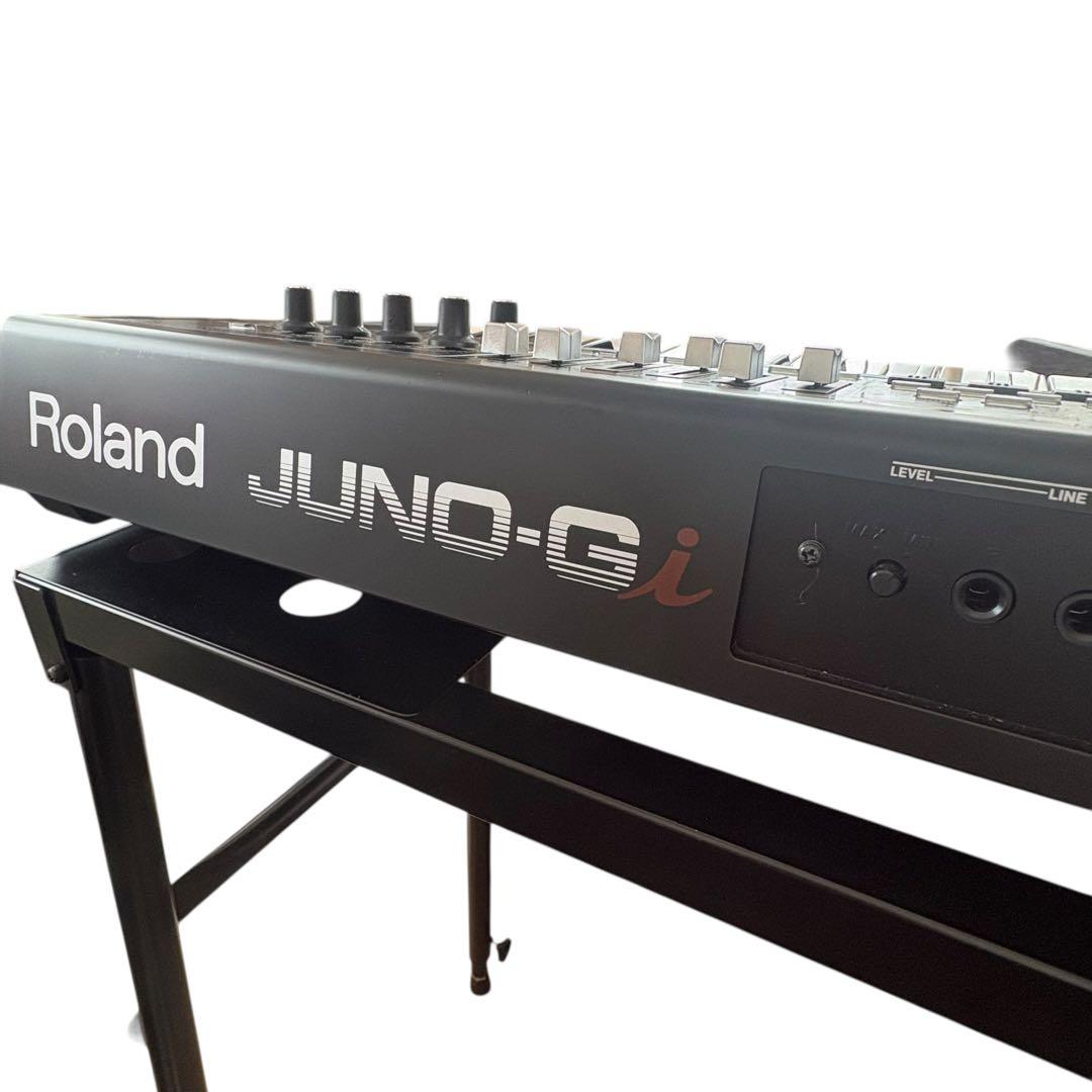 Roland JUNO-Gi 61鍵 シンセサイザー ケース　ペダル スタンド