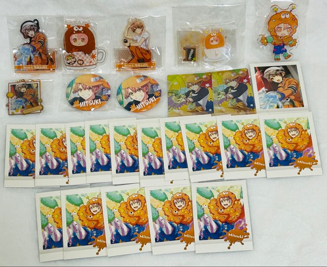 アイドリッシュセブン　和泉三月　缶バッジ　ぱしゃこれ　アクリルスタンド