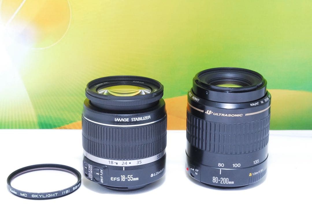 【Wi-Fi搭載】Canon kiss X9 ダブルレンズセット 美品