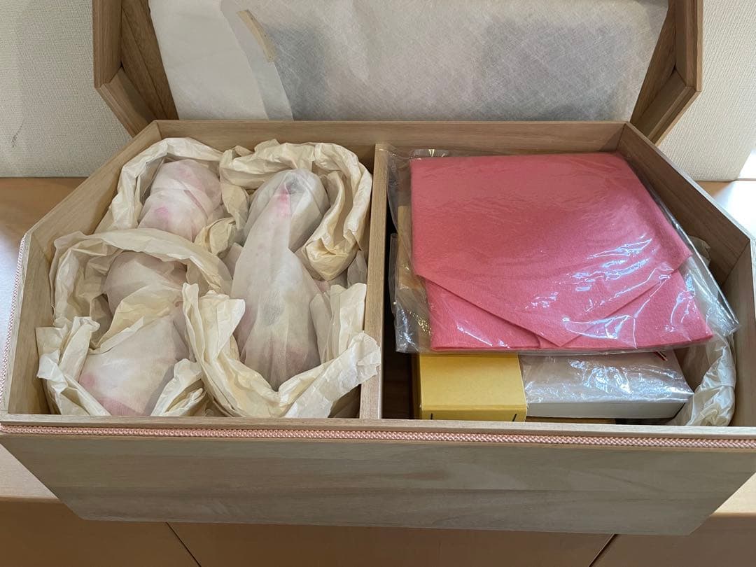 【超美品】　木目込み雛人形セット