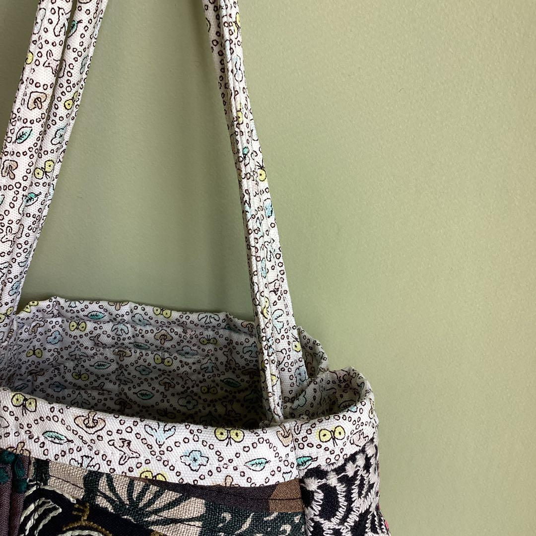 m*a様 ミナペルホネン小さなハギレのパッチワークバッグハンドメイド