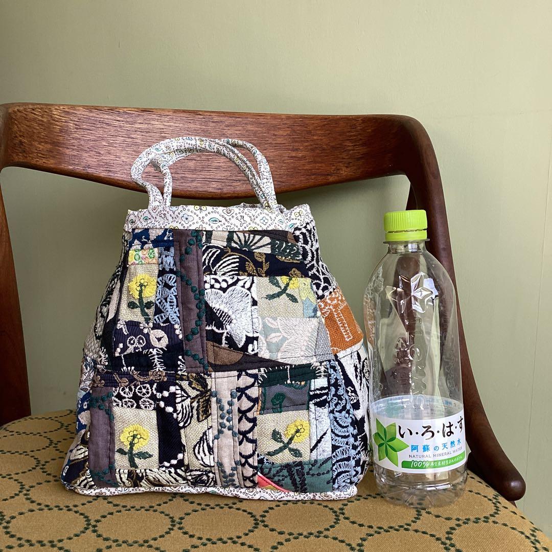 m*a様 ミナペルホネン小さなハギレのパッチワークバッグハンドメイド