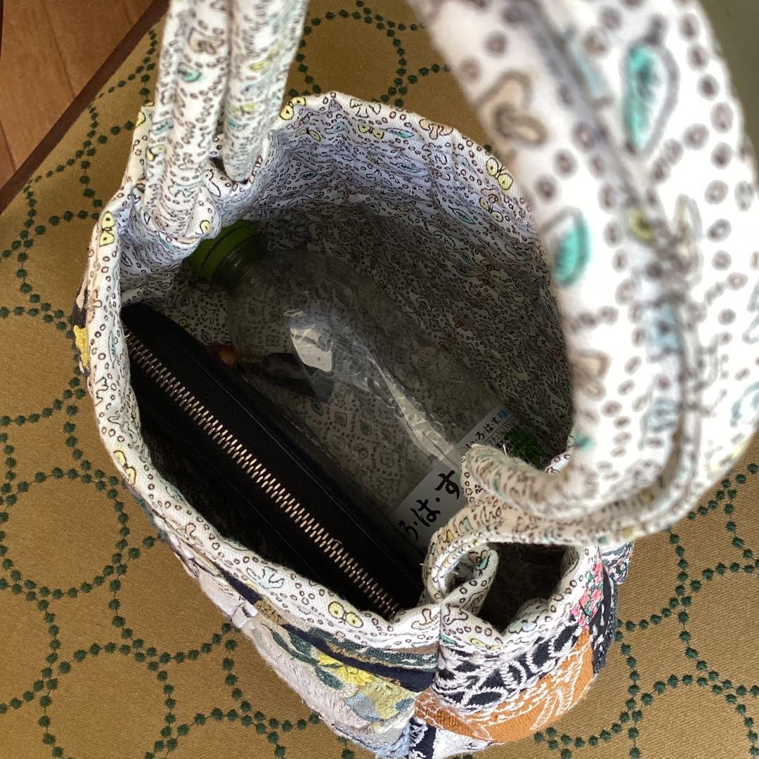 m*a様 ミナペルホネン小さなハギレのパッチワークバッグハンドメイド