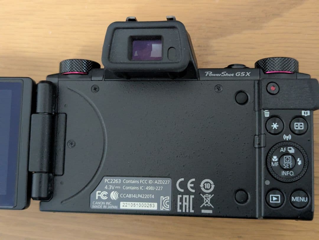 Canon G5 X 本革レザーケース付 G5X g5x g5 x