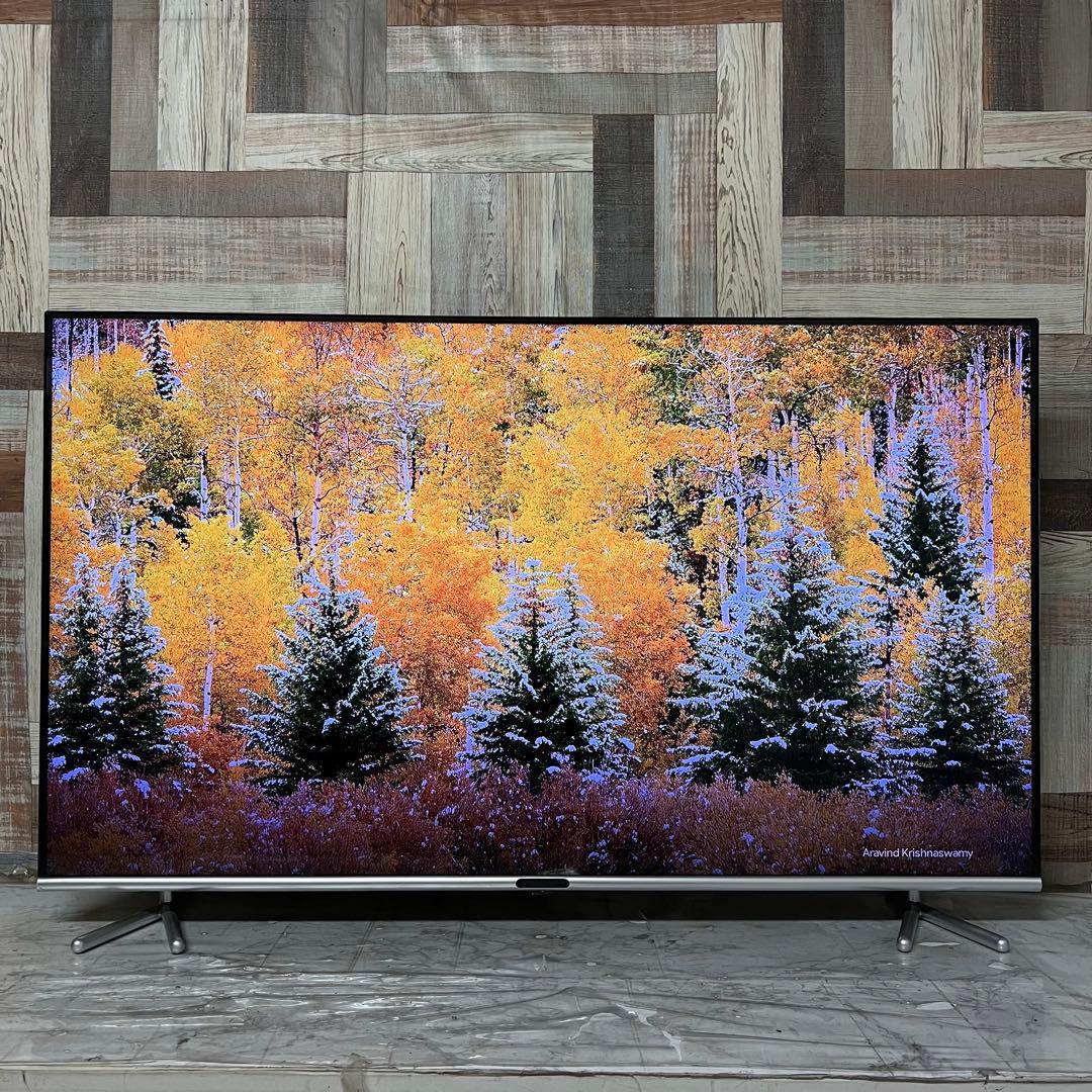 全国送料込❣️グリーンハウス50型4K液晶テレビ最新LSIベゼルレス新品リモコン