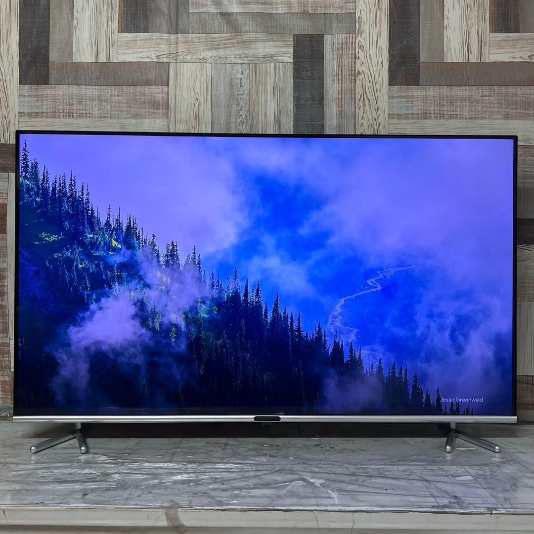 全国送料込❣️グリーンハウス50型4K液晶テレビ最新LSIベゼルレス新品リモコン
