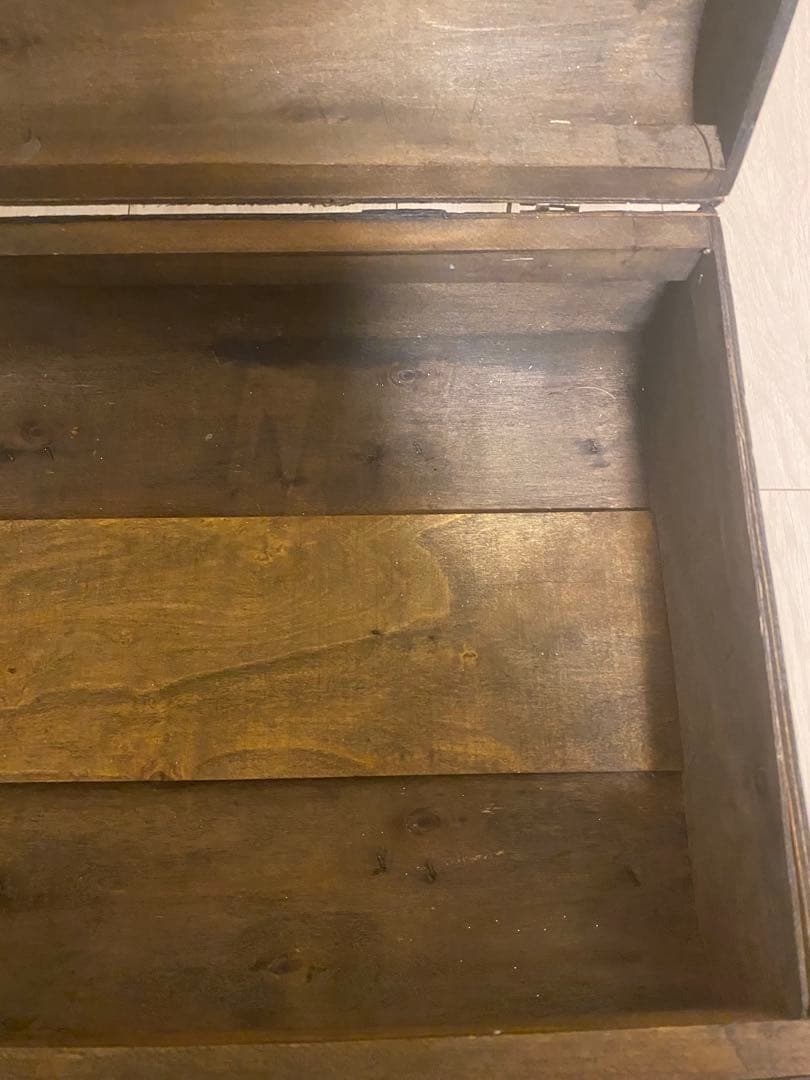 アンティーク レトロ ヴィンテージ 木製 トランク 天然木 収納 お洒落