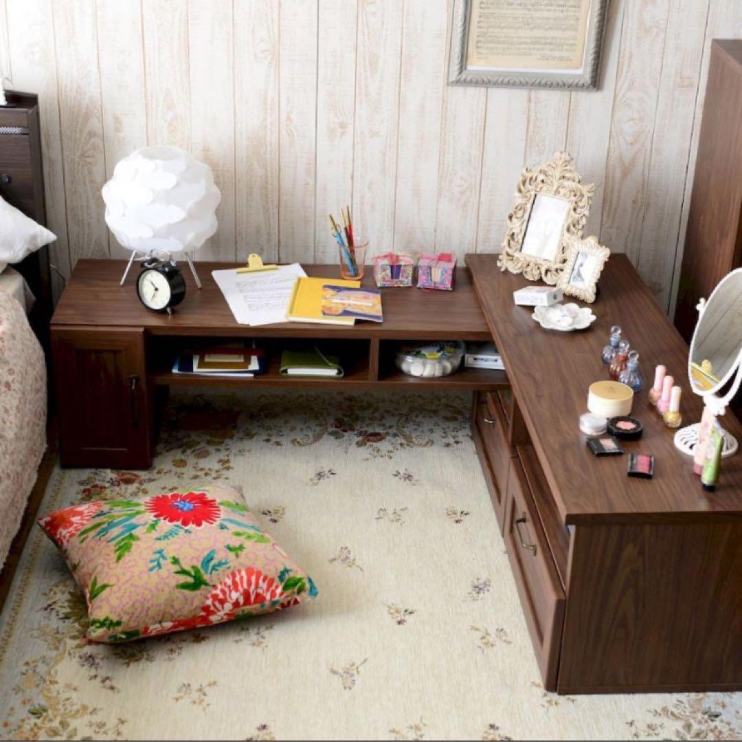 佐藤産業 FREX テレビ台 ローボード 伸縮式 ブラウン FX38-120SL