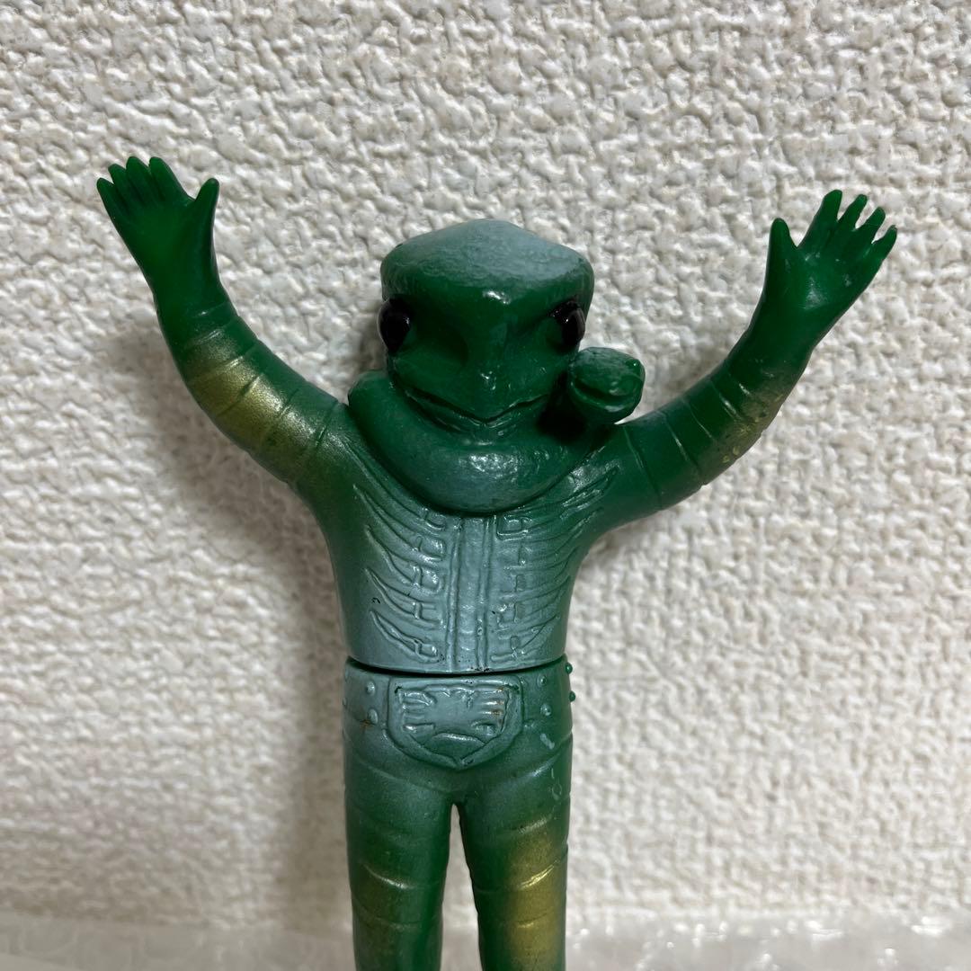 ⚠️貴重・当時物　ウミヘビ男　ミニソフビ　旧バンダイ　ポピー　昭和レトロ