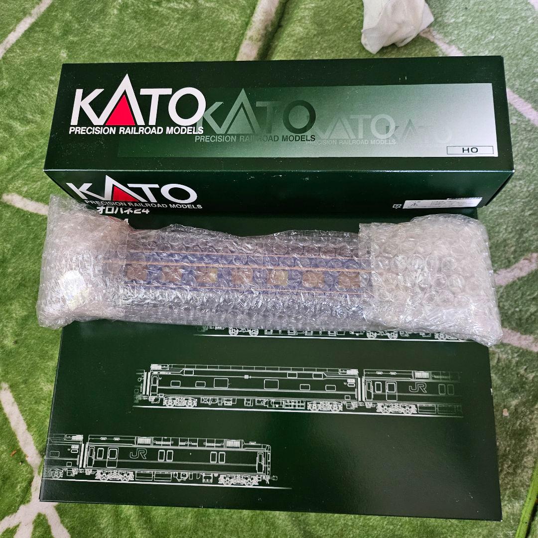 HOゲージKATO‥EF81北斗星カラー1両と客車基本セット4両+1両合計6両