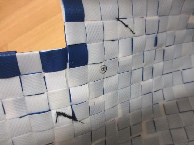 美品 マルニ MARNI フラワーカフェバッグ バスケットバッグ ミニ