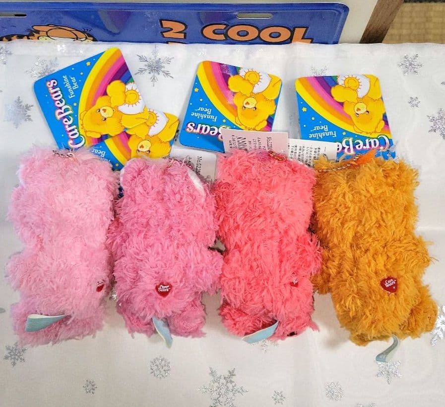 アメトイ　ケアベア ぬいぐるみ　ボールチェーン付き ヴィンテージ　まとめ売り