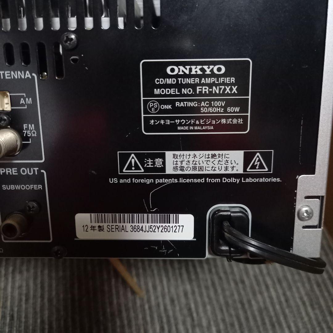 ONKYO FR-N7XX(D)美品完動品ピックアップ交換整備済み