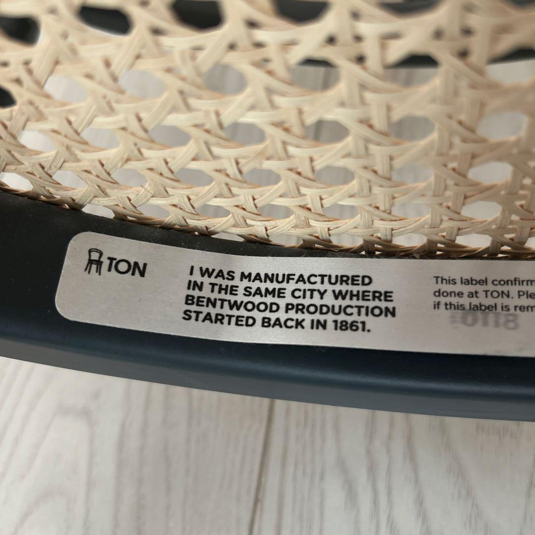 チェコ　TON社　木製チェア　ベントウッド ダイニングチェア