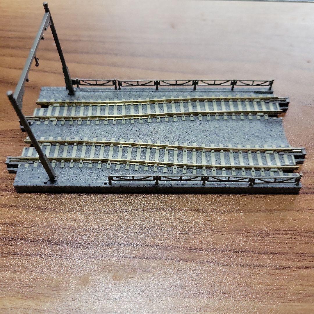 KATO ユニトラム 直線軌道プレート・併専境界線路セット