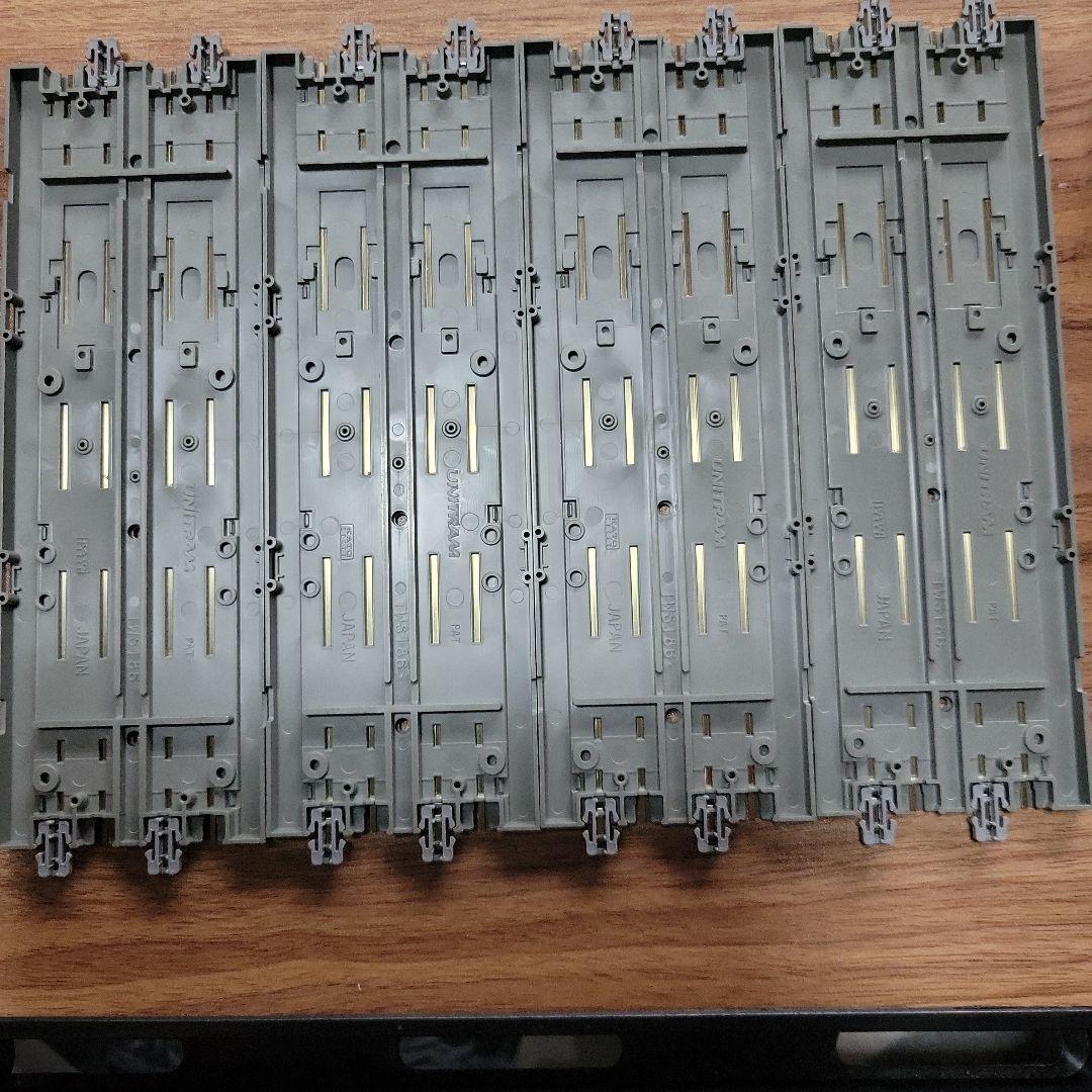 KATO ユニトラム 直線軌道プレート・併専境界線路セット