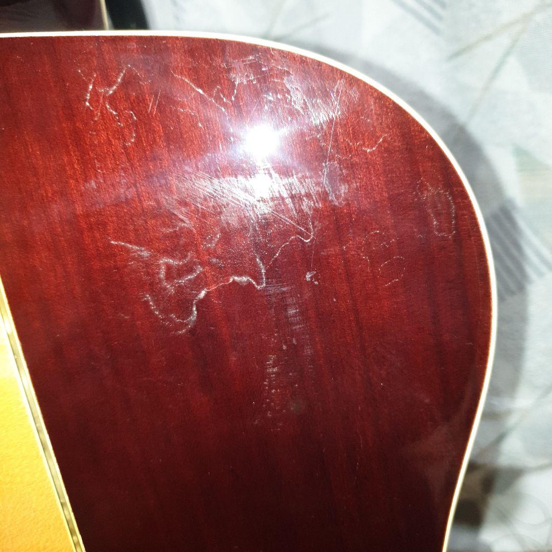 Tomson D-38 アコースティックギター（エレアコ改）