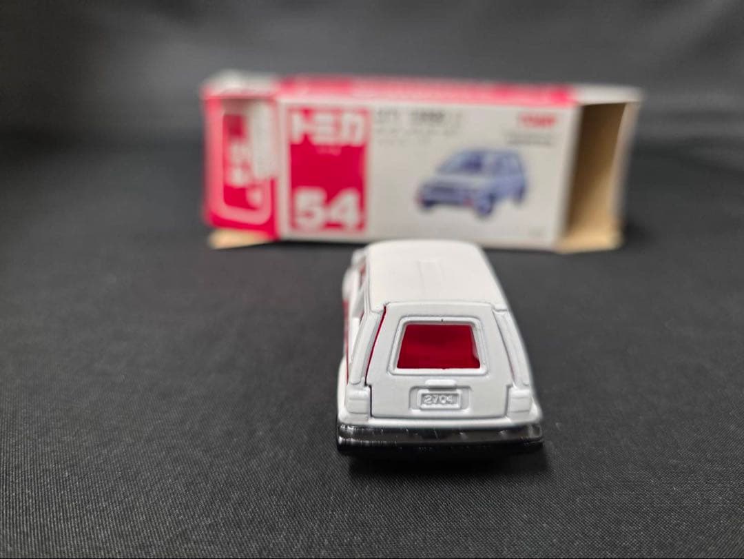 トミカ赤箱54ホンダシティターボⅡ(日本製) 名鉄CITY最後の１台になります