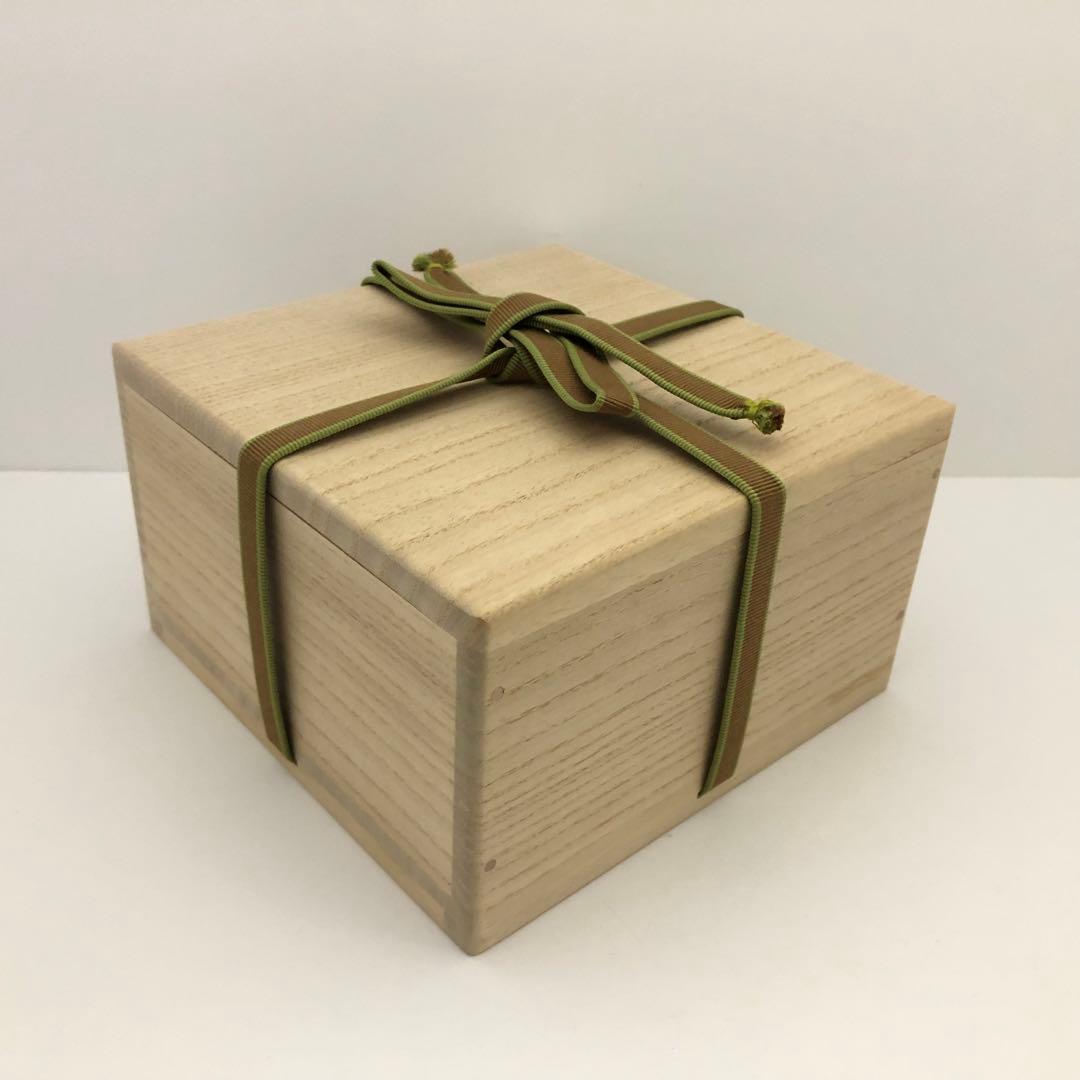 茶道具 六代 浅見 五郎助 三嶋 刷毛目 平茶碗 未使用 新品