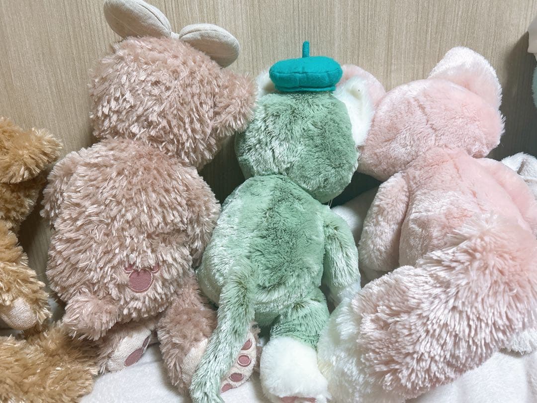 【お得!】ディズニー ダッフィーフレンズ ぬいぐるみ パーカー まとめ売り秋冬