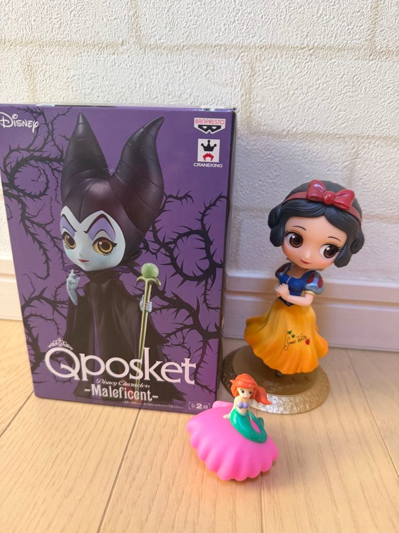 Qposket ディズニープリンセス 8体セット