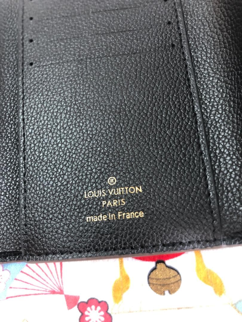 三つ折り財布　レザー　ブラウン　LVlogo　ゴールドロック　上品　バッグ　男女