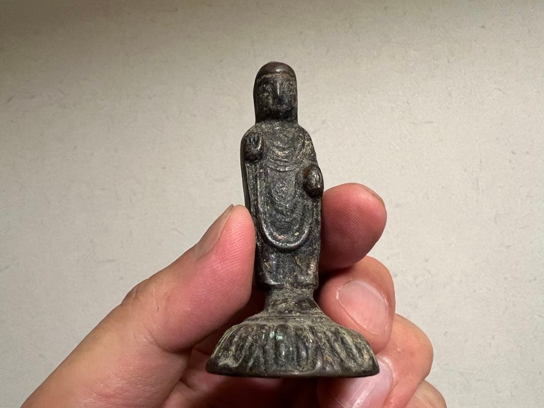 新羅仏 金銅仏 統一新羅 百済 高句麗 高麗 仏像 仏教美術 骨董 古美術