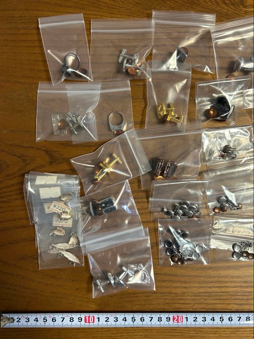 【つみれページ】七宝焼き アクセサリー 材料約30点セット