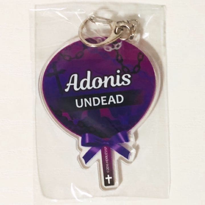 新品★あんステ★DR【UNDEAD】タワレコカフェ★ミニうちわ型キーホルダー