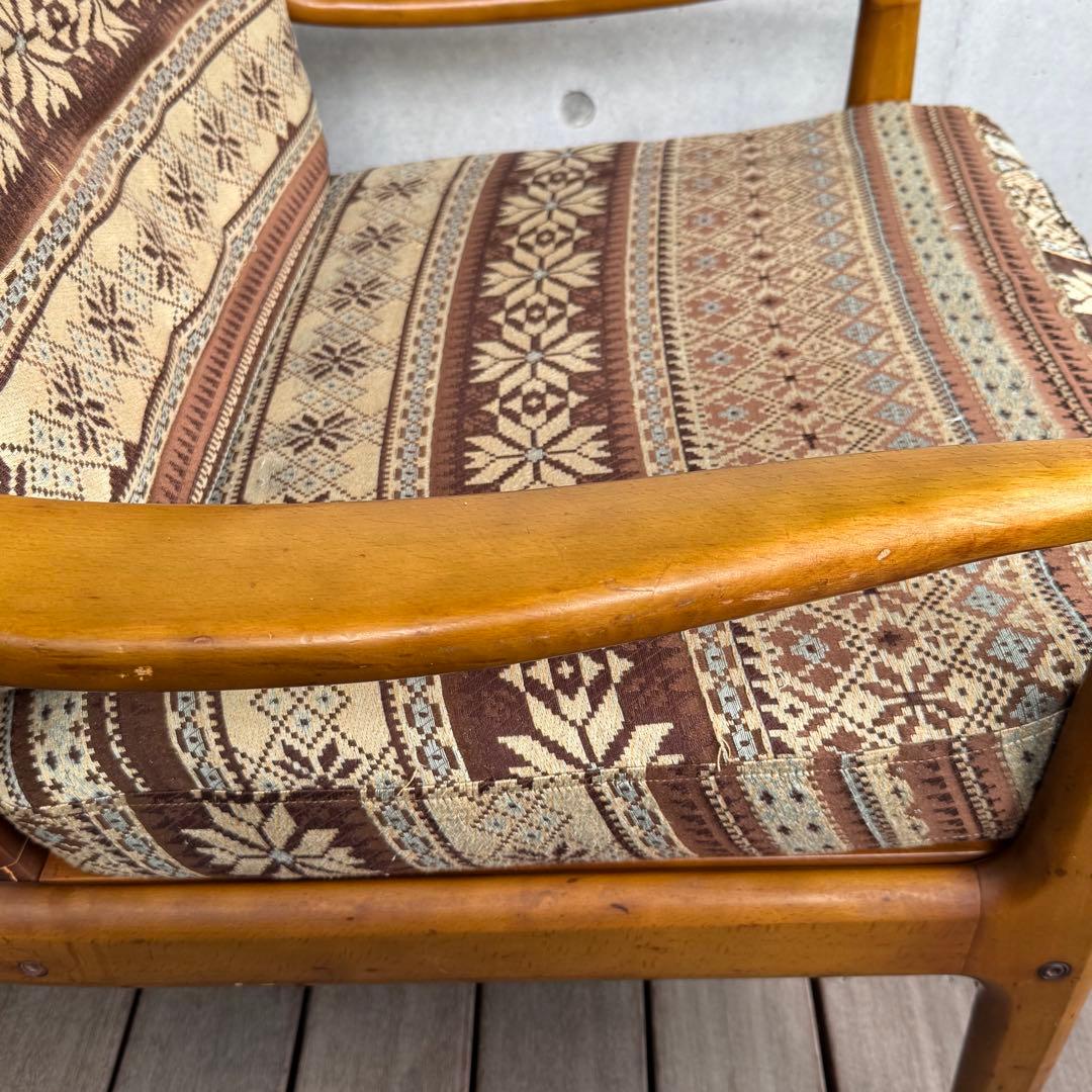 オールドカリモク karimoku 1人掛けソファ