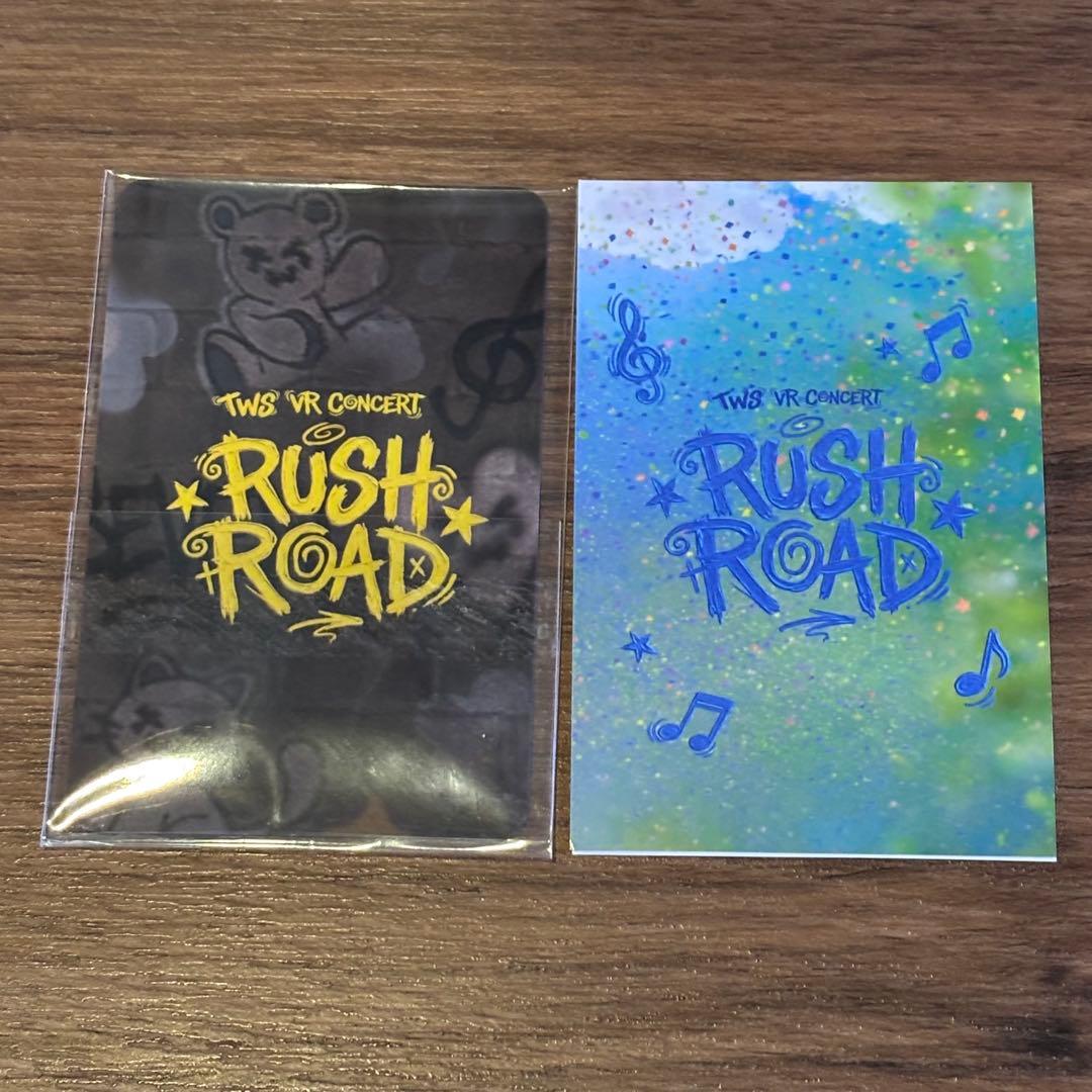 tws rush road 韓国 VR トレカ 本国 特典 シニュ 第2弾