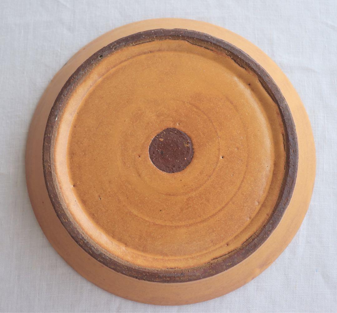 ☆新品未使用　小澤基晴　リム　深皿　カレー皿　イエロー