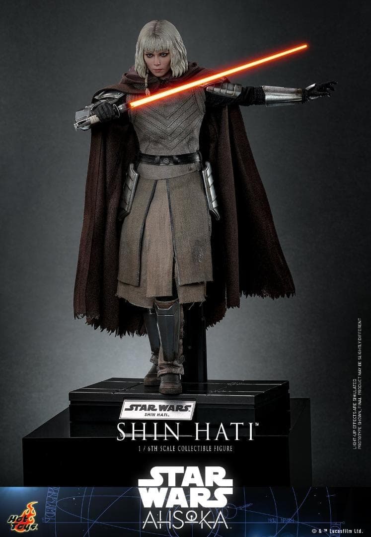 ホットトイズ 1/6 アソーカ シン TMS124+ベイラン TMS125
