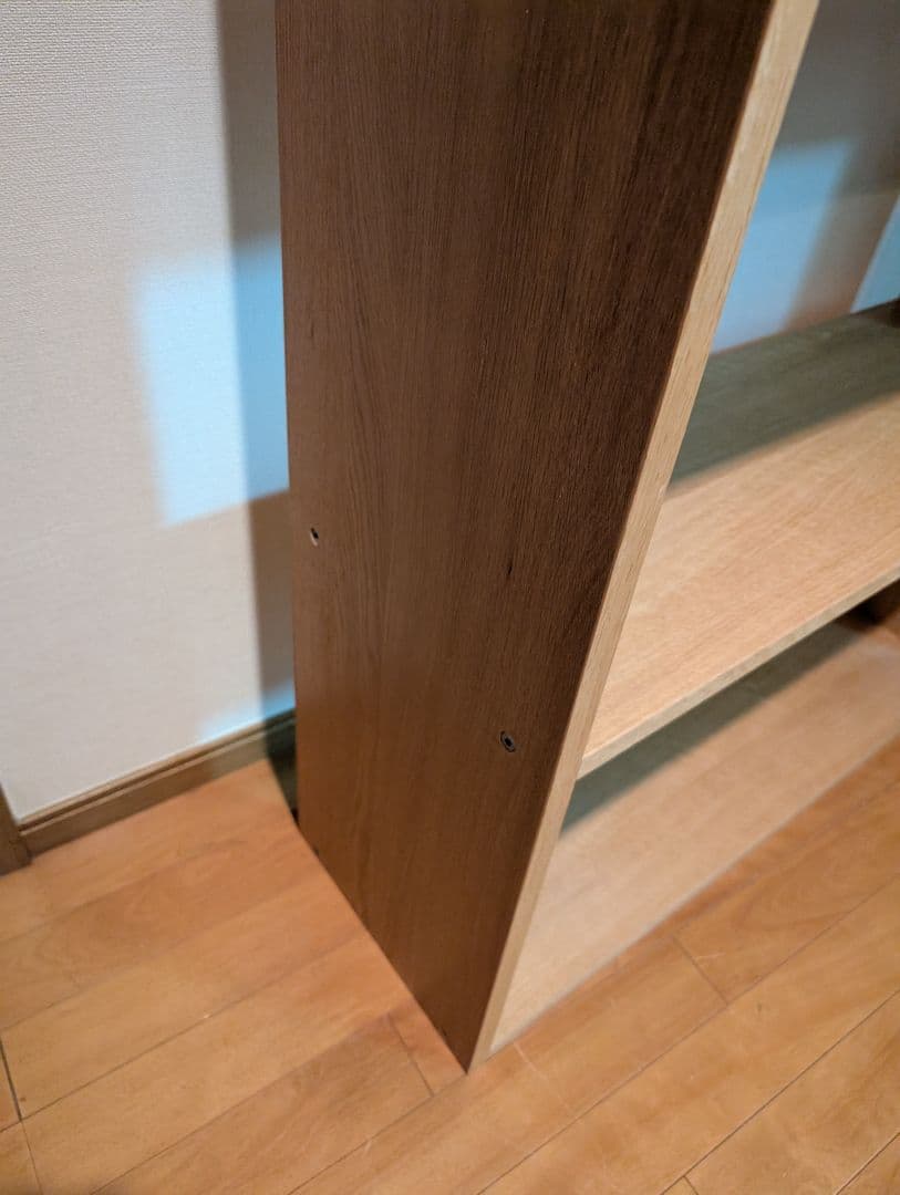 《送料込》無印良品 スタッキングシェルフワイド 5段 オーク 棚収納