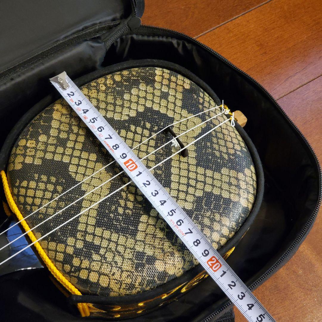 人工皮 三線 セット ケース付き