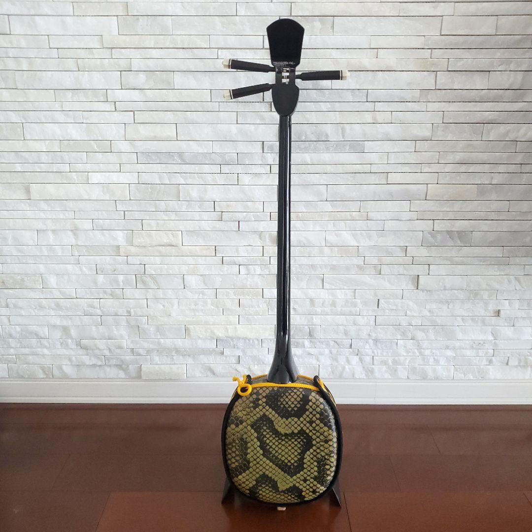 人工皮 三線 セット ケース付き