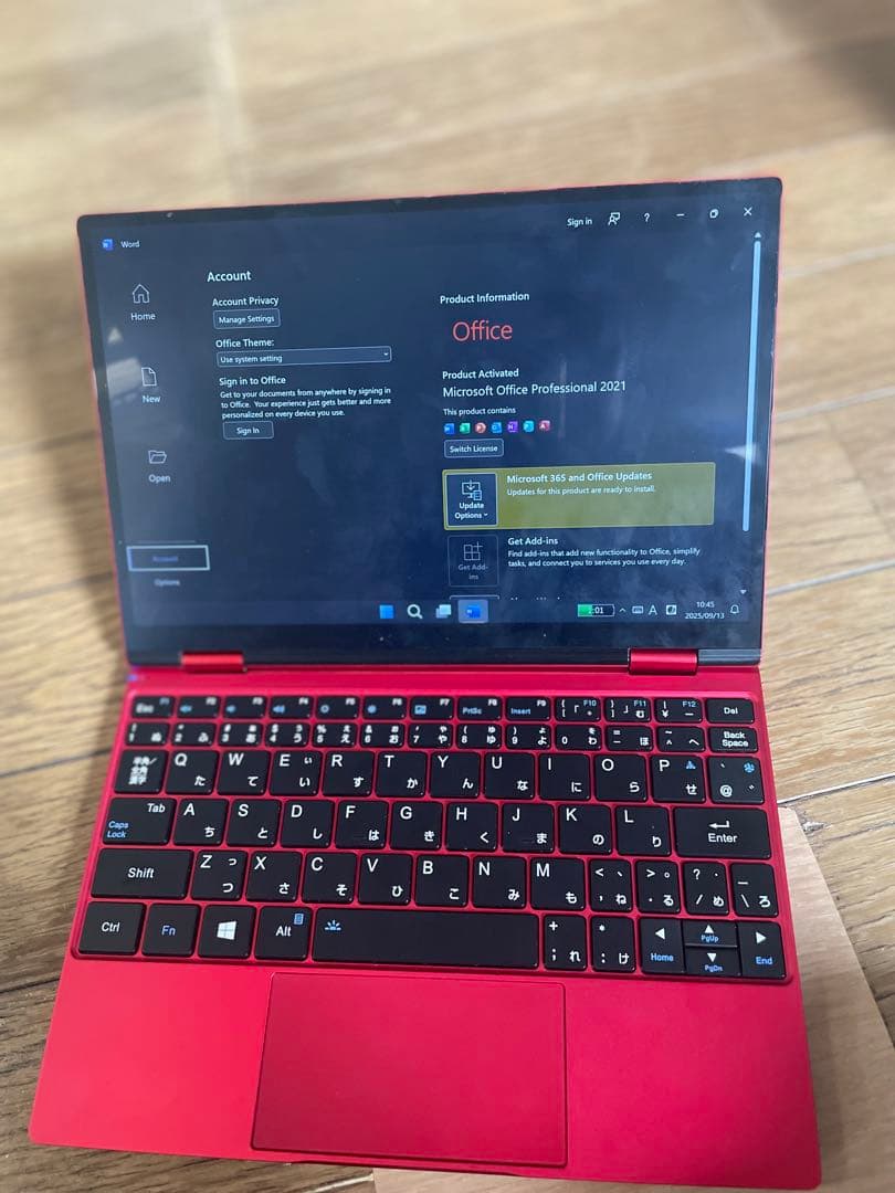 Windowsノート本体 ONE-NETBOOK OneMix4 Koi Limited Edition