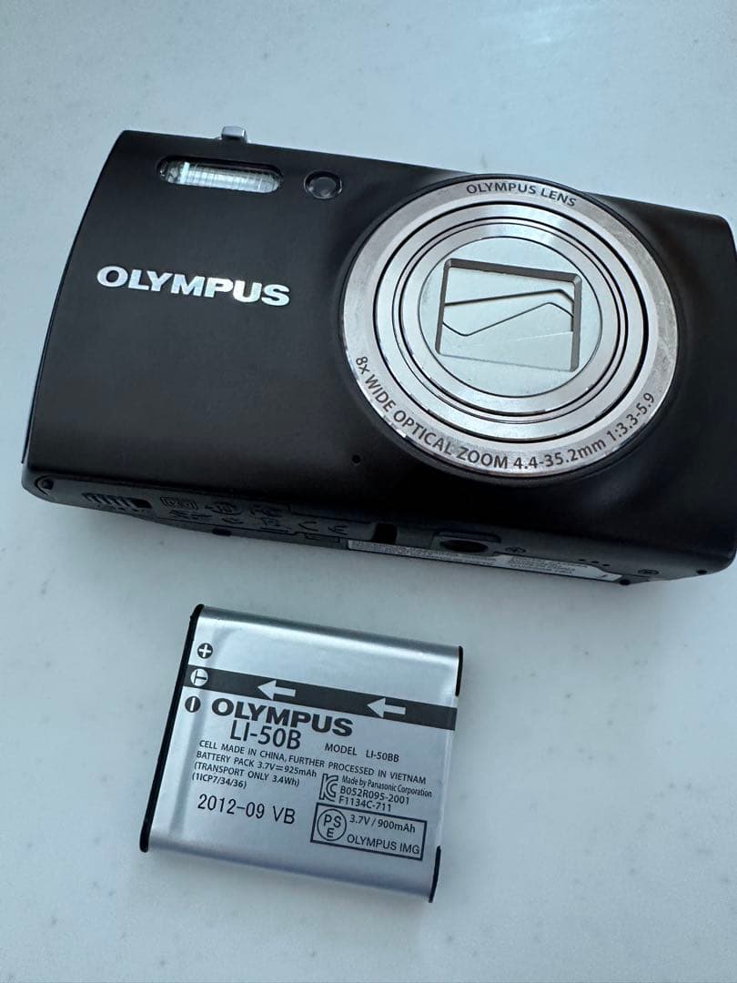 【美品】OLYMPUS オリンパス ブラウン　デジタルカメラ 動作未確認