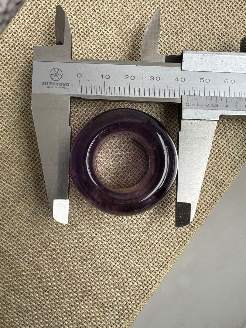 天然紫水晶 指輪