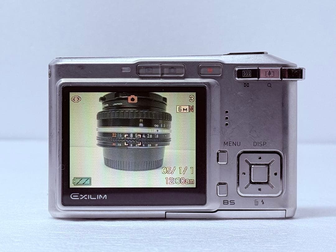 CASIO EXILIM EX-S600 動作確認済 コンデジ レトロ 薄型