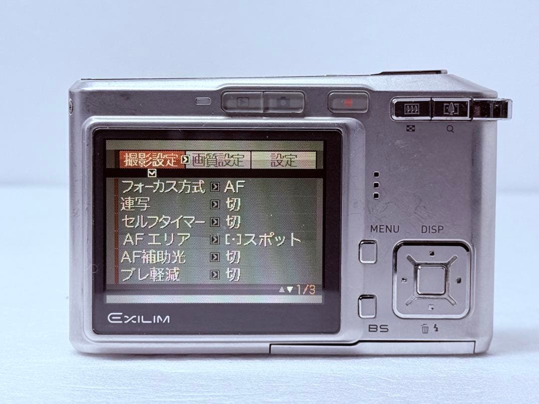 CASIO EXILIM EX-S600 動作確認済 コンデジ レトロ 薄型