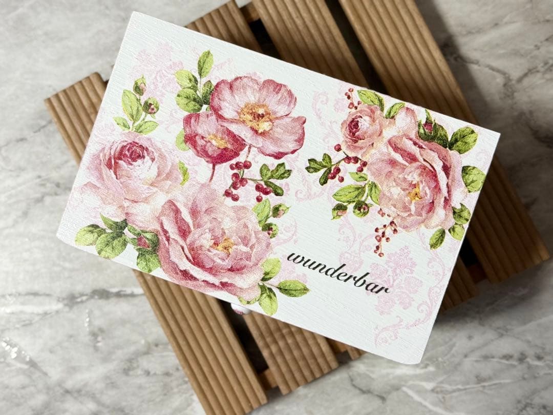 木製引き出しBOX※ キャニスターラック※ キッチンシェルフ※時計※デコパージュ