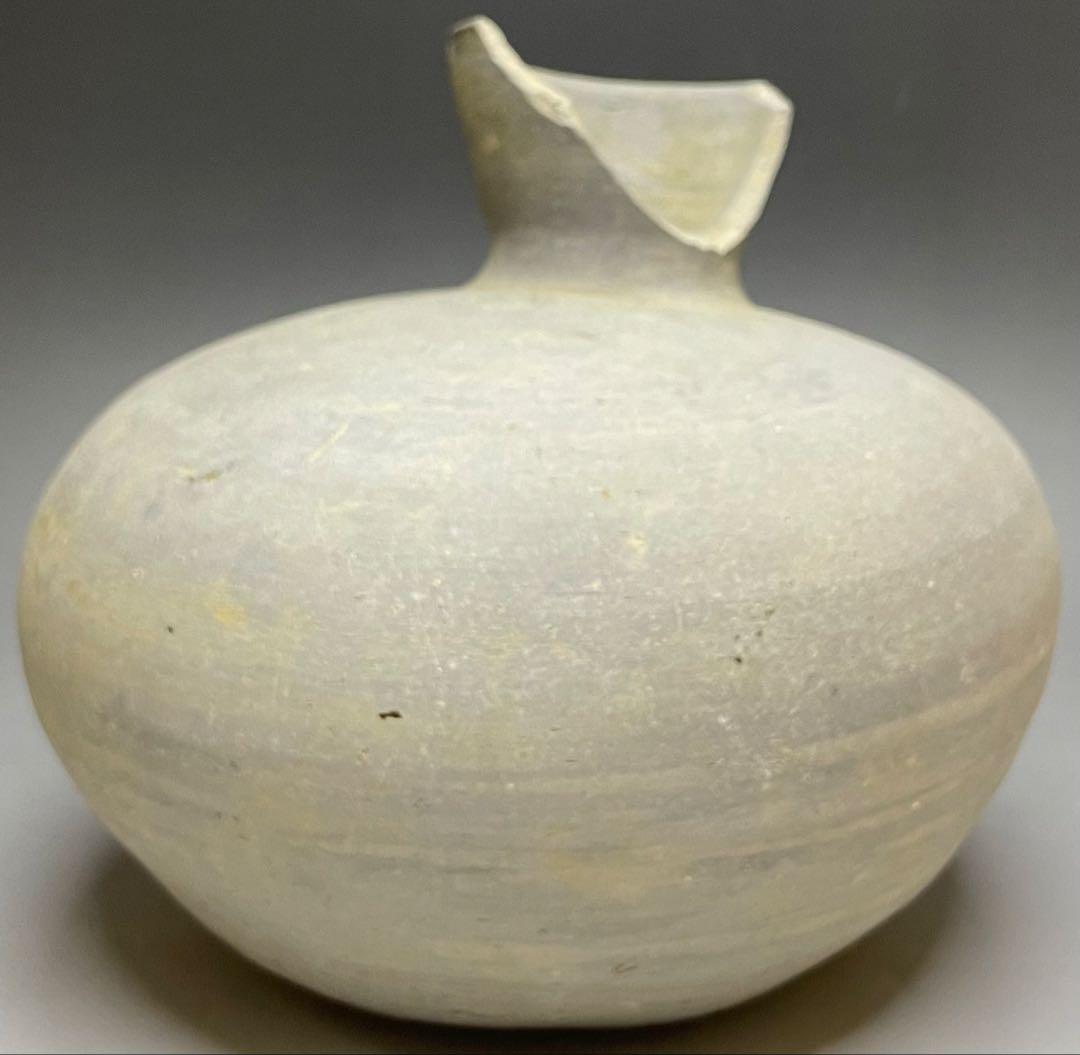 須恵器　新羅　土器　平瓶　壺　u5506
