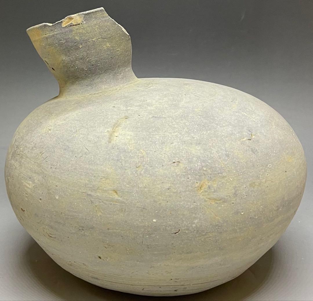須恵器　新羅　土器　平瓶　壺　u5506