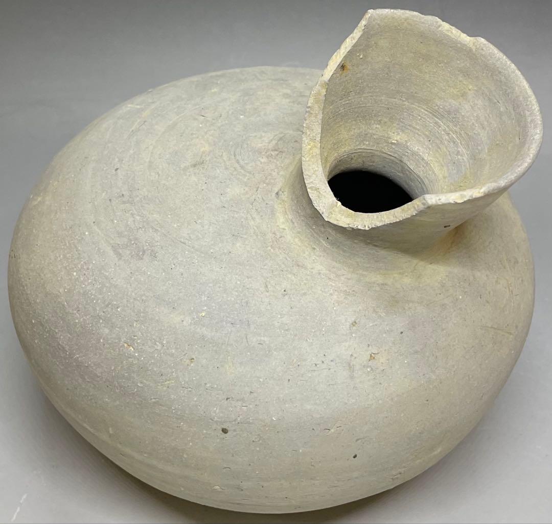 須恵器　新羅　土器　平瓶　壺　u5506