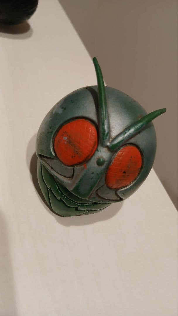当時物　旧バンダイ　仮面ライダー　面取れ　マスク取れ　BANDAI